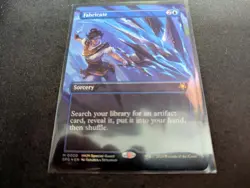 MTG Magic the Gathering FOIL Fabricate Borderless SPG! - Image 1