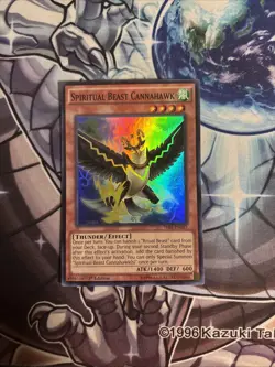 (YCL) Yugioh Spiritual Beast Cannahawk THSF-EN027 Super Rare VLP - Image 1