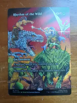 Rhythm of the Wild (Borderless) Teenage Mutant Ninja Turtles FOIL - Image 1