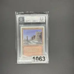 Magic The Gathering Plateau Revised Edition 1994 BGS 8.5 NM-MT+ Dual Land Rare - Image 3