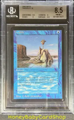MTG Limited Edition Beta 1993 Twiddle BGS 8.5 NM/MT+ Old School 93/94 - Image 1