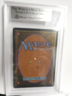 Revised Plateau BGS 8.5 NM-MT+ Magic MTG Dual Land Old School 93/94 Graded - Image 2