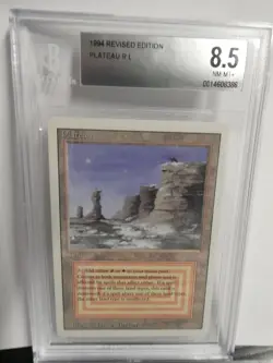 Revised Plateau BGS 8.5 NM-MT+ Magic MTG Dual Land Old School 93/94 Graded - Image 3