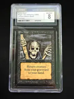 Magic The Gathering: CGC 8 Beta Raise Dead MTG Beta - Image 1
