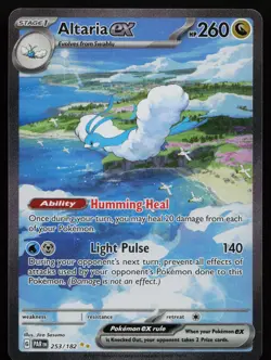 Altaria ex 253/182 Paradox Rift PAR Special Illustration Rare Pokemon NM - Image 1