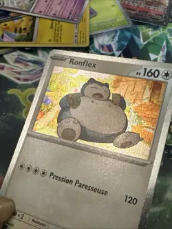 Carte Pokemon RONFLEX 122 PROMO HOLO Ecarlate et Violet SVP FR NEUF - Image 2