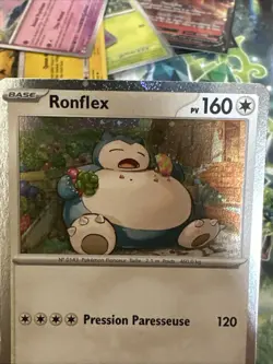 Carte Pokemon RONFLEX 122 PROMO HOLO Ecarlate et Violet SVP FR NEUF - Image 3