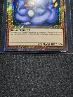 Bazoo The Soul Eater RA03-EN111 Platinum Secret Rare - Crimped (Error) - Image 2