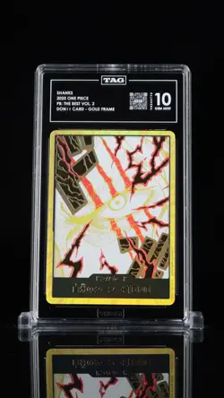 2025 One Piece Japanese PRB02 Shanks Gold Don TAG 10 - Image 1