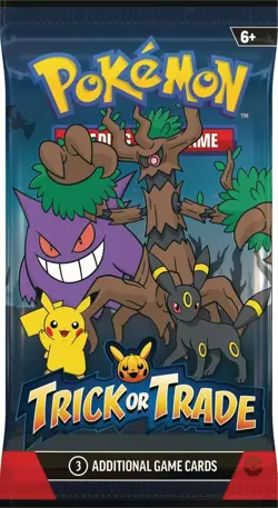 Pokemon 2024 Halloween Trick or Trade Booster Bundle 35 Pack, 105 Card Count. - Image 3