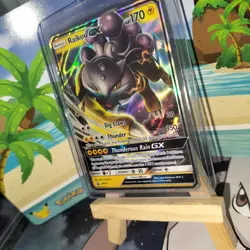 Pokemon Raikou bundle!! 3X cards GX Promo Full Art, Japanese Holo & Raikou Holo - Image 2
