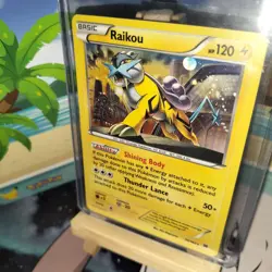 Pokemon Raikou bundle!! 3X cards GX Promo Full Art, Japanese Holo & Raikou Holo - Image 3