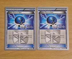 Pokemon TCG Plasma Freeze World Championship 2013 Team Plasma Ball x2 - Image 1