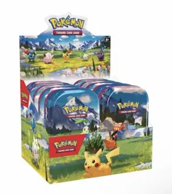 Pokemon Mega Evolution Ascended Heroes Mini Tin Display Englisch - Image 1