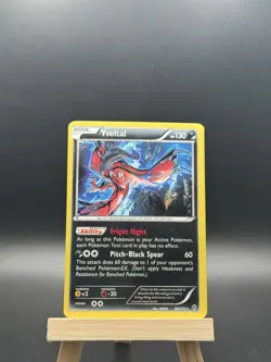 2015 Pokemon, BREAKthrough, #94/162 Yveltal, Cosmos Holo Rare, Blister Exclusive - Image 1