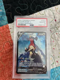 Garchomp V TG23/TG30 Pokemon Astral Radiance PSA 10 GEM MINT See Photos - Image 1