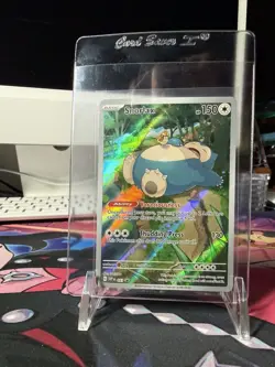Pokemon TCG Snorlax SVP EN 051 Scarlet & Violet Promo Full Art Holo 2023 GOSSAN - Image 1