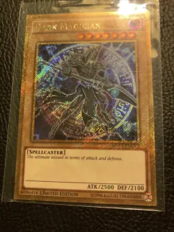 yugioh! Dark Magician MVP1-ENGV3 NM Limited Edition ( Gold Secret rare / ult ) - Image 4