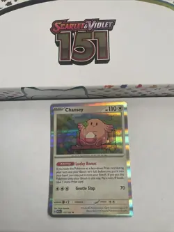 Pokemon TCG Chansey Scarlet & Violet - 151 113/165 Holo Holo Rare - Image 1