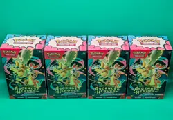 4 x POKEMON CENTER Mega Evolution-Ascended Heroes Booster Bundle 6 Packs Each - Image 2