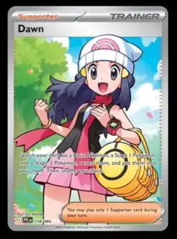 Dawn 118/094 Phantasmal Flames Ultra Rare Trainer pokemon tcg NM - Image 1