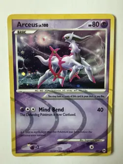 Arceus AR7 Platinum Arceus Holo 2009 Pokemon - Image 1