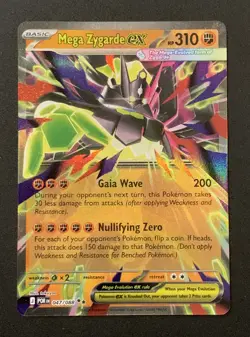 Mega Zygarde Ex 047/088 - Double Rare - Perfect Order - Pokemon TCG - Image 1