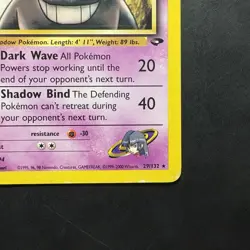 Pokemon Vintage Sabrina's Gengar Gym Challenge Rare 29/132 WotC - Image 4