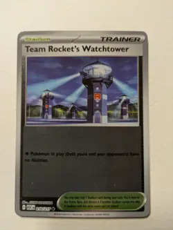 Team Rocket's Watchtower Holo Uncommon 210/217 Ascended Heroes pokemon tcg NM - Image 2