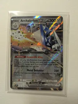 Archaludon ex 130/191 Double Rare Surging Sparks Pokemon tcg Holo NM - Image 2