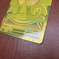 Pokemon Mega Charizard X EX MHR #130 (GOLD) - Image 5