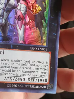 Yugioh! Cairngorgon, Antiluminescent Knight - PRIO-EN054 - Super Rare Nm - Image 4