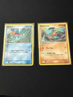 Pokemon TCG POP Promo Mudkip and Marshtomp lot - Image 1