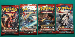 Sun & Moon: Crimson Invasion Pokemon Sealed Booster Packs - Multiple Available - Image 1