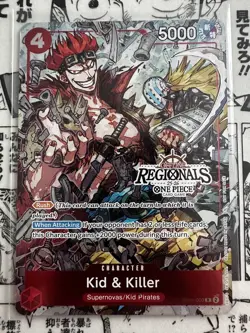 One Piece Kid & Killer EB01-003 regional stamp - Image 1