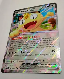 Meowth EX 062/088 HOLO EX Card from PERFECT ORDER *MINT - Image 1