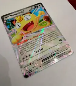 Meowth EX 062/088 HOLO EX Card from PERFECT ORDER *MINT - Image 2