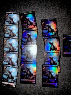 MTG Foundation Token Lot 14 Cards Zombie/Rat 9 Foils - Image 4