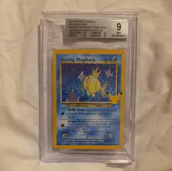 BGS Beckett 9 Shining Magikarp 25th Anniversary Celebrations Pokemon Card - Image 1