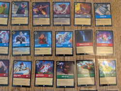 DISNEY LORCANA RISE OF THE FLOODBORN JOB LOT BUNDLE -54 UNCOMMON CARDS -NO DUPES - Image 3