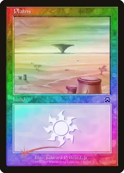 Plains (334) FOIL Mercadian Masques PLD Basic Land MAGIC MTG CARD ABUGames - Image 1