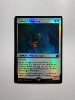 Intrepid Adversary 25 MTG Innistrad: Midnight Hunt Foil - Image 1