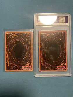 2002 Yu-Gi-Oh! LOB-001 Blue-Eyes White Dragon 1.5 Print Light Fade PSA 9 Mint - Image 5