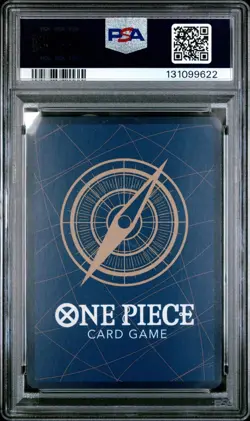 2025 ONE PIECE OP11 #005 A FIST OF DIVINE SPEED LUFFY TAROU SP ALT ART PSA 10 - Image 2