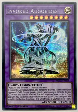 MP21-EN064 Invoked Augoeides - Secret Rare 1st Edition Near Mint YuGiOh Card - Image 1