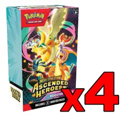 4X Sealed Ascended Heroes Booster Bundle Pokemon Cards - Image 1