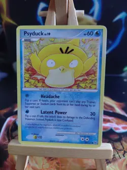 Pokemon Psyduck Platinum Common Card 87/127 excellent Condition - Image 1