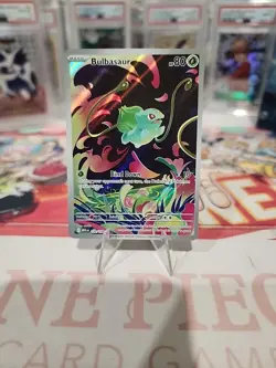 Sealed Bulbasaur Promo Mega Evolution Stamped Pokemon Card TCG Live Exclusive - Image 1