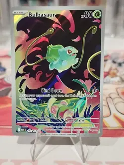 Sealed Bulbasaur Promo Mega Evolution Stamped Pokemon Card TCG Live Exclusive - Image 2