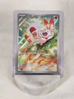 Pokemon Scorbunny Illustration Rare 225/217 Scarlet & Violet NM - Image 1
